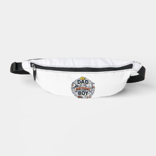 Construction Dad of the Birthday Boy Shirt Design_ Fanny Pack