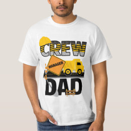 Construction Dad Shirt, Birthday Shirt, Dump Truck T-Shirt