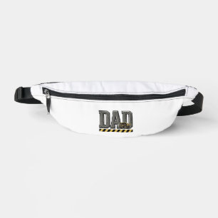 Construction Dad Vintage Engraving T-Shirt Design_ Fanny Pack