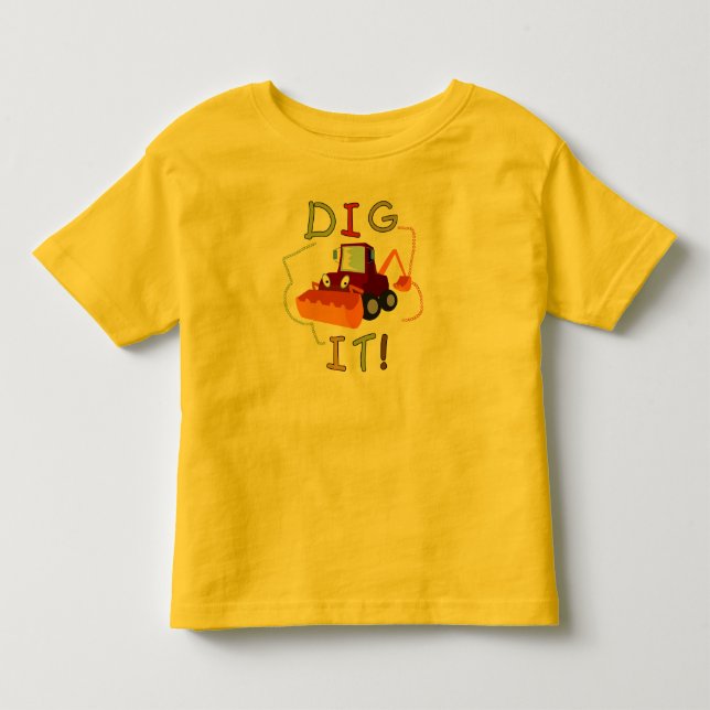 Construction Dig It T-shirts and Gifts (Front)