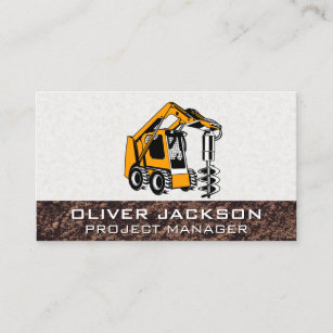 Construction Drilling Rig   Surface Drilling Business Card