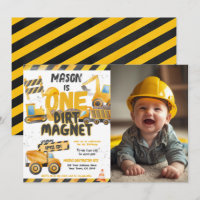 Construction, Dump Truck 1st Birthday
