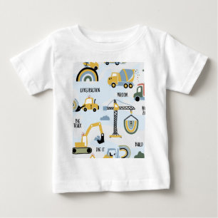 Construction Dump Truck Baby T-Shirt