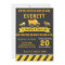 Construction Dump Truck Birthday Party Invitation