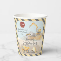 Construction Dump Truck Boy's 2nd Birthday Party