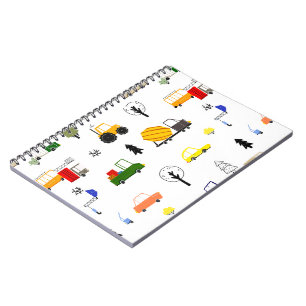 Construction Dump Truck Notebook