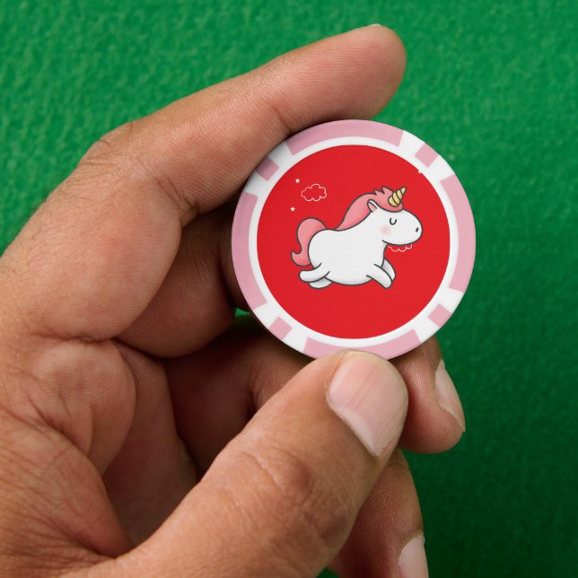 Construction Dump Truck Poker Chips (Hand)