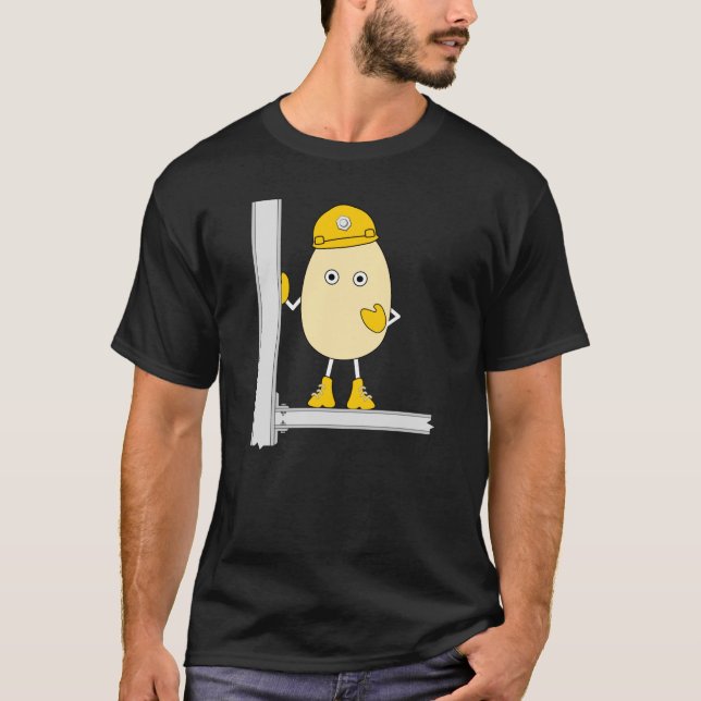 Construction Egghead T-Shirt (Front)