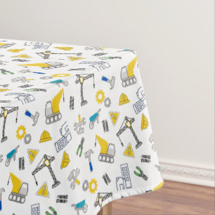Construction Elements Tablecloth