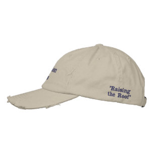 Construction Embroidered Hat