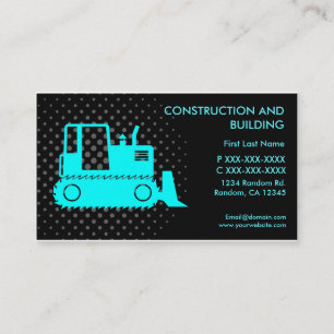 Construction et construction de cartes de visite p