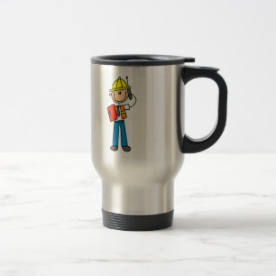 Construction Foreman Tshirts and Gifts Travel Mug