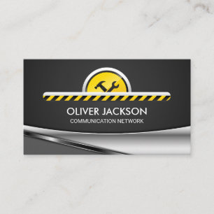 Construction Hardware Tools Business Card