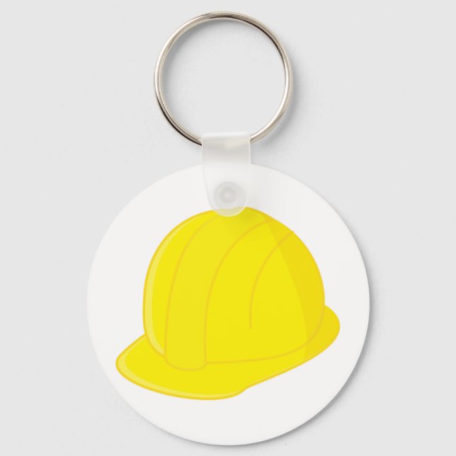 Construction Hat Keychain (Front)