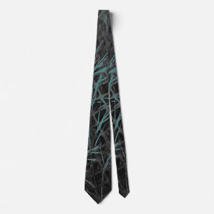 Construction in Blue Tie