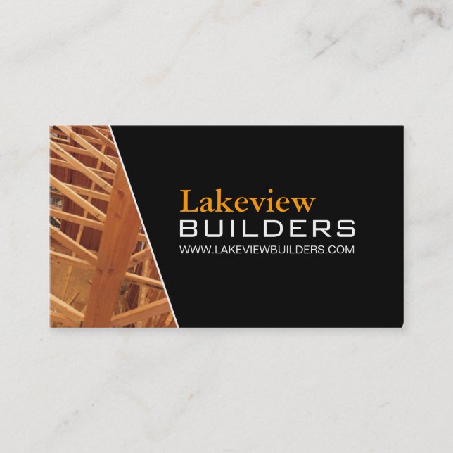 Construction individuelle - cartes de visite (Devant)
