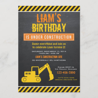 Construction Invitation / Construction Invite