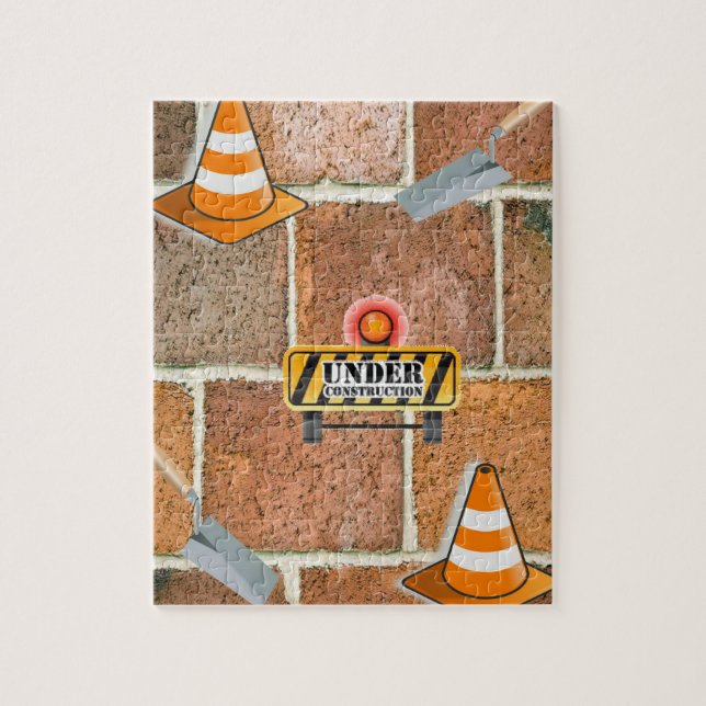 Construction Jigsaw Puzzle (Vertical)