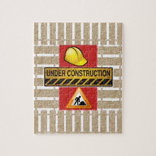 Construction Jigsaw Puzzle (Vertical)