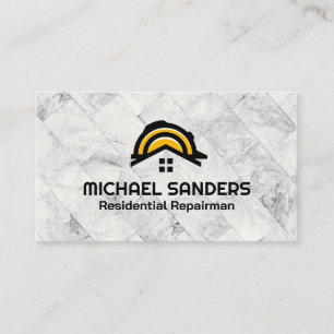 Construction Logo   Hardware Tools   Handyman Business Card