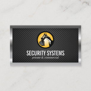 Construction Logo   Metallic Perforated Mesh  Business Card