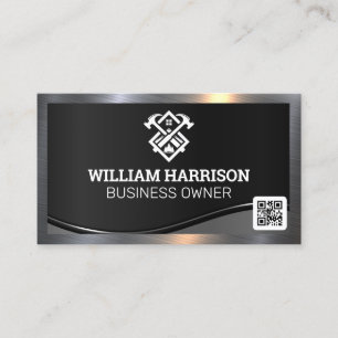 Construction Logo   QR Code Business Card