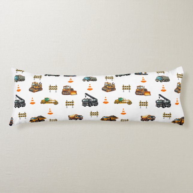 Construction machinery  body pillow (Front)