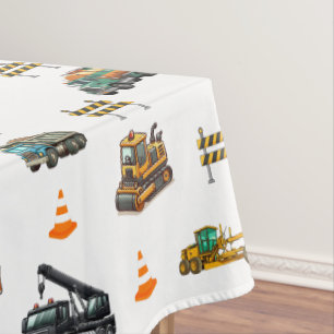 Construction machinery tablecloth