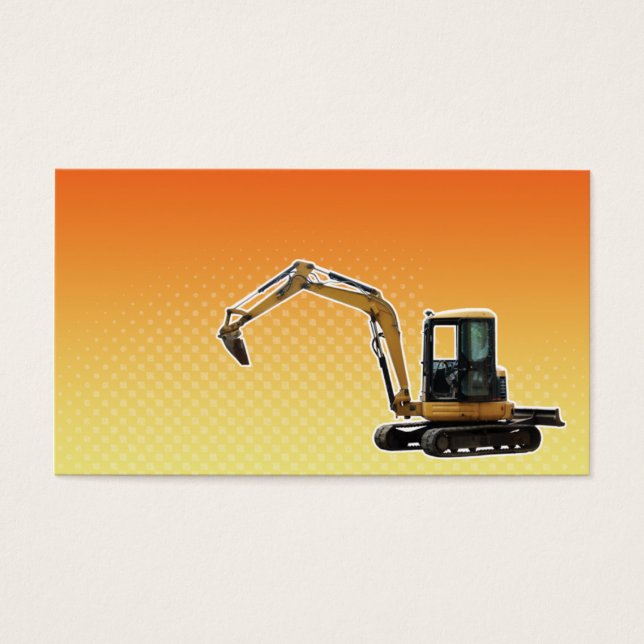 Construction Mechanical Digger Excavator (Front)
