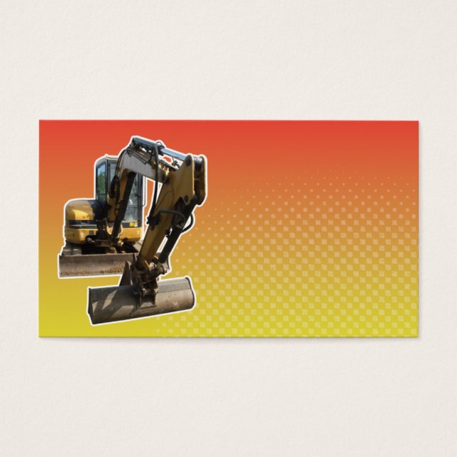 Construction Mechanical Digger Excavator (Front)