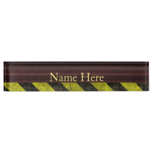 Construction Nameplate
