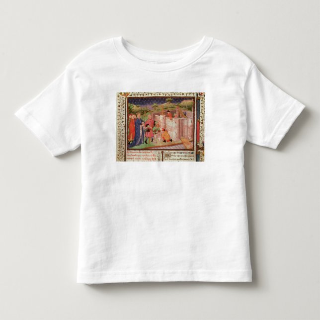 Construction of a Castle Toddler T-shirt (Front)