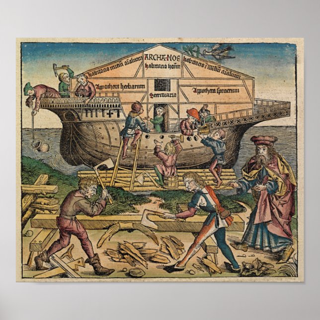 Construction of the Ark  1493 - Poster (Front)