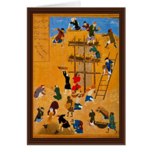 Construction Of The Fort Of Kharnaq By Kamaleddin