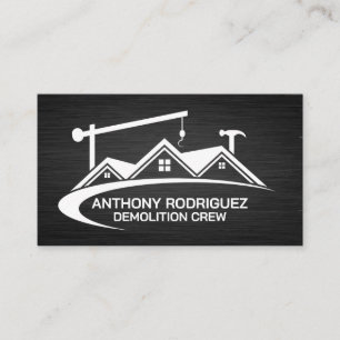 Construction on Residential Homes Business Card