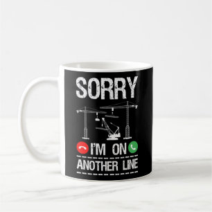 Construction Operator Crane Operator Heavy Equipt Coffee Mug