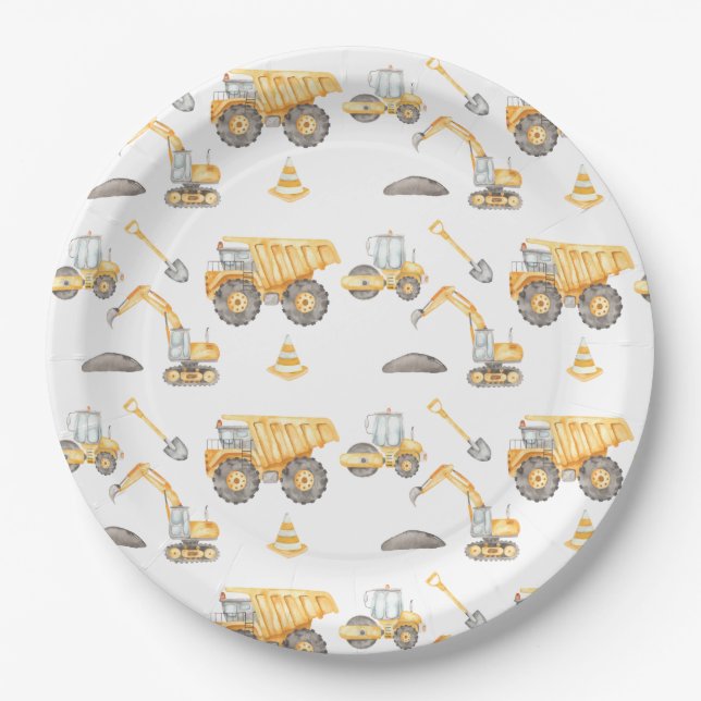 Construction paper plates (Front)