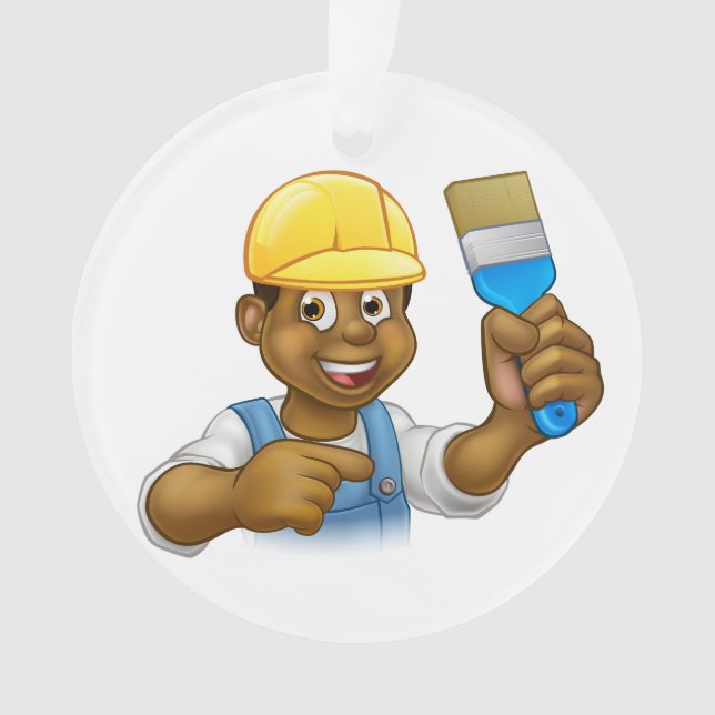 Construction / Peintre / Ornement pour homme de ma (devant)