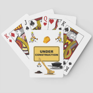 Construction Playing Card Deck