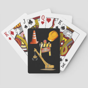 Construction Playing Card Deck