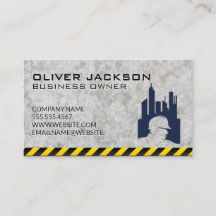 Construction   Property Developer Business Card