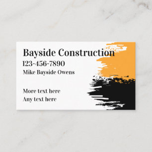 Construction Services modernes Cartes de visite