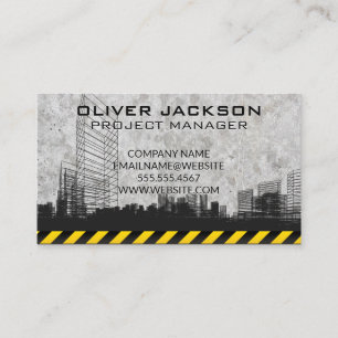 Construction Site   Architecture  Business Card