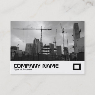 Construction Site Business Card