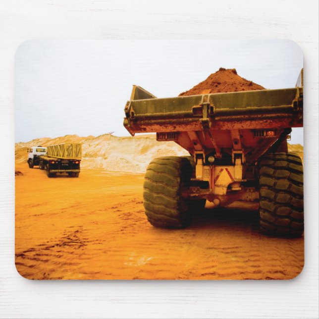 Construction Site, Luanda, Luanda Province Mouse Pad (Front)