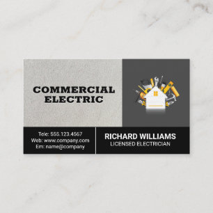 Construction Tools and Home Repair Business Card