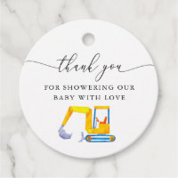 Construction Truck Baby Shower