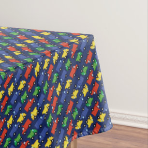 Construction Truck Baby Shower Tablecloth