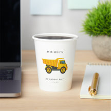 Construction Truck Birthday Party Decoration