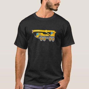 Construction Truck Crane For Men & Boys & Kids  T-Shirt